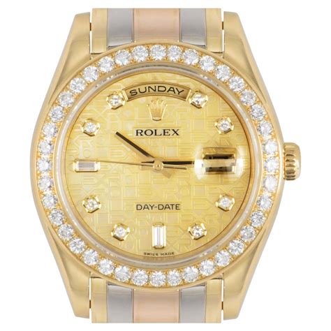 rolex day date pearlmaster bracelet|Rolex Day-Date configurator.